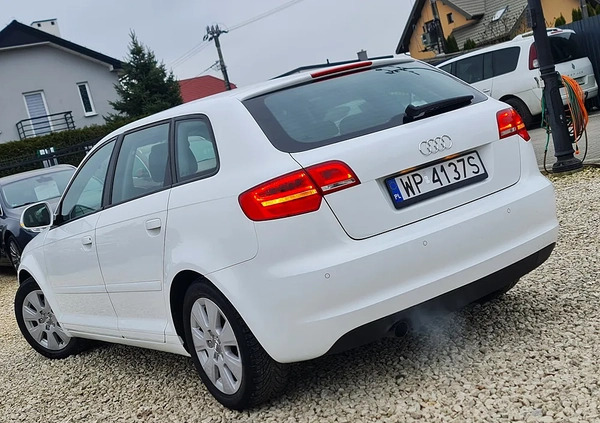 Audi A3 cena 26900 przebieg: 269000, rok produkcji 2010 z Płock małe 466